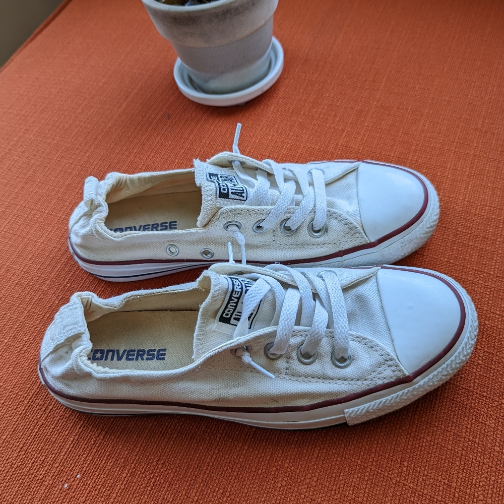 Converse, All Star Shoreline Slip - White - W's 8